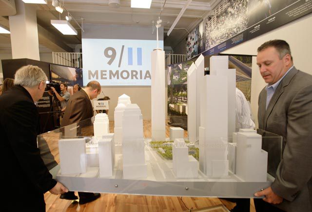 The World Trade Center model 